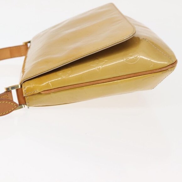 LOUIS VUITTON Monogram Vernis Thompson Street Bag Beige M91301 LV Auth 145733 - Picture 4 of 16